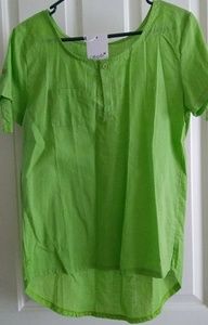 Pretty Green Summer Top 🌻